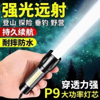 多功能迷你强光手电筒